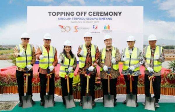 Sekolah Terpadu Sedaya Bintang Topping Off, KBM Mulai 2025/2026 Sekolah Terpadu Sedaya Bintang Topping Off, KBM Mulai 2025/2026