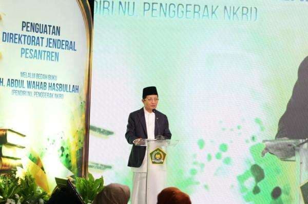 Menag Nasaruddin: Pesantren Berkontribusi Besar Jaga Keutuhan Bangsa! Menag Nasaruddin: Pesantren Berkontribusi Besar Jaga Keutuhan Bangsa!