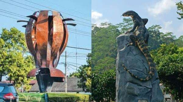Tugu Biawak Wonosobo Vs Tugu Jetak Bojonegoro, Publik Soroti Perbandingan Anggaran Tugu Biawak Wonosobo Vs Tugu Jetak Bojonegoro, Publik Soroti Perbandingan Anggaran