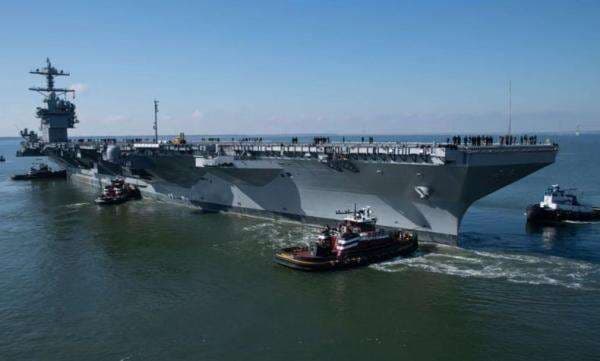 Prajurit Angkatan Laut AS Tewas Ditembak Temannya di Kapal Induk USS John F Kennedy Prajurit Angkatan Laut AS Tewas Ditembak Temannya di Kapal Induk USS John F Kennedy