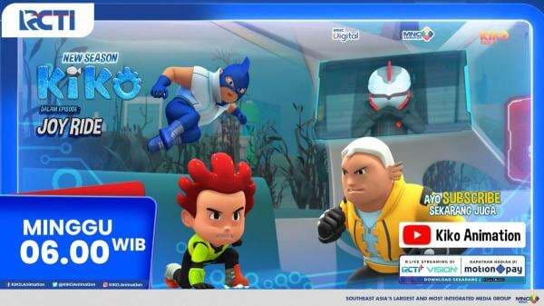 Kiko Season 4 Eps Joy Ride Minggu, 30 Maret 2025, Pukul 06.00 WIB di RCTI: Petualangan Baru Kota Asri Masa Depan Kiko Season 4 Eps Joy Ride Minggu, 30 Maret 2025, Pukul 06.00 WIB di RCTI: Petualangan Baru Kota Asri Masa Depan