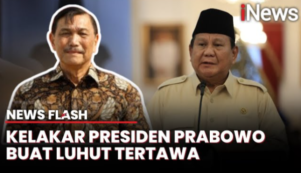 Kelakar Prabowo Bilang Luhut Orang Kuat: Nggak Usah Dibantu, Tahan Banting Dia Kelakar Prabowo Bilang Luhut Orang Kuat: Nggak Usah Dibantu, Tahan Banting Dia