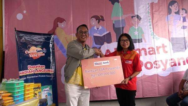 Alfamart Sahabat Posyandu bersama Sweety Jangkau Lebih dari 10.000 Ibu dan Balita Alfamart Sahabat Posyandu bersama Sweety Jangkau Lebih dari 10.000 Ibu dan Balita