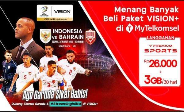 Ayo Garuda Bangkit! Nonton Indonesia vs Bahrain, Klik untuk Streaming Ayo Garuda Bangkit! Nonton Indonesia vs Bahrain, Klik untuk Streaming