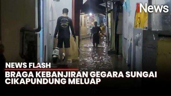 Penampakan Ratusan Rumah di Braga Kebanjiran akibat Luapan Sungai Cikapundung Penampakan Ratusan Rumah di Braga Kebanjiran akibat Luapan Sungai Cikapundung