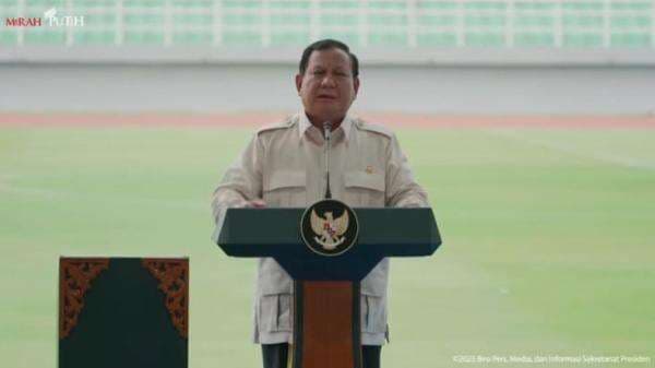 Presiden Prabowo Resmikan 17 Stadion Berstandar FIFA, Apresiasi Peran Jokowi Presiden Prabowo Resmikan 17 Stadion Berstandar FIFA, Apresiasi Peran Jokowi