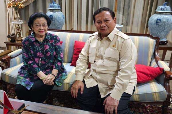Bertemu di Teuku Umar, Prabowo-Megawati Foto Duduk Sebangku Bertemu di Teuku Umar, Prabowo-Megawati Foto Duduk Sebangku