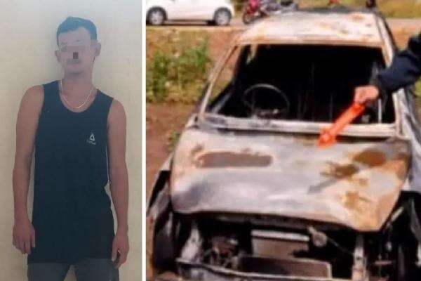BPKB Tak Dikasih, Anak di OKU Bakar Mobil Ibunya BPKB Tak Dikasih, Anak di OKU Bakar Mobil Ibunya