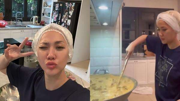 Bunga Citra Lestari Masak Rendang Sendiri di Rumah, Porsinya Gak Kaleng-Kaleng Bunga Citra Lestari Masak Rendang Sendiri di Rumah, Porsinya Gak Kaleng-Kaleng