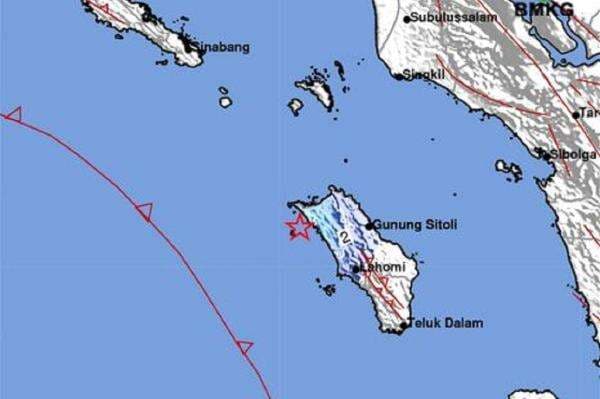 Gempa Hari Ini M 4,8 Guncang Nias Utara, Warga Rasakan Getaran Kuat Gempa Hari Ini M 4,8 Guncang Nias Utara, Warga Rasakan Getaran Kuat