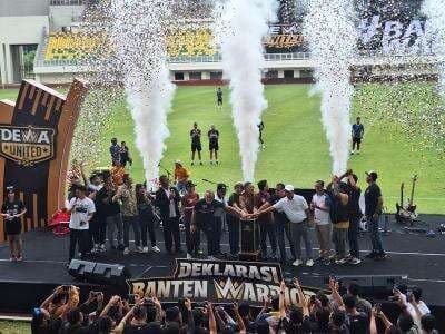 Dewa United FC Resmi Ganti Julukan, Siap Berkandang di Banten International Stadium Dewa United FC Resmi Ganti Julukan, Siap Berkandang di Banten International Stadium
