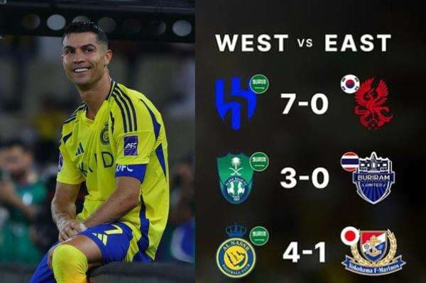 Dominasi Klub Arab di Liga Champions Elite Tak Terbendung Dominasi Klub Arab di Liga Champions Elite Tak Terbendung