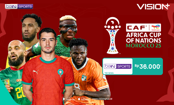 Jadwal dan Link Live Streaming Piala Afrika 2025 di Vision+, Klik di Sini! Jadwal dan Link Live Streaming Piala Afrika 2025 di Vision+, Klik di Sini!