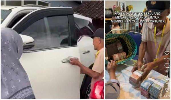Viral Kakek Nenek Bawa Uang Sekeranjang Beli Fortuner Cash untuk Cucunya, Netizen Auto Ngiler Viral Kakek Nenek Bawa Uang Sekeranjang Beli Fortuner Cash untuk Cucunya, Netizen Auto Ngiler