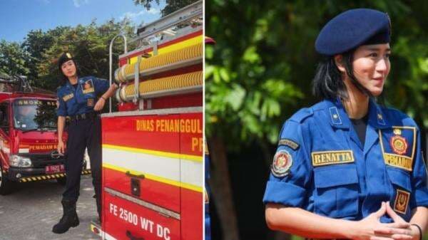 Netizen Terpukau Chef Renatta Jadi Pemadam: Padamin Api Asmaraku, Chef! Netizen Terpukau Chef Renatta Jadi Pemadam: Padamin Api Asmaraku, Chef!