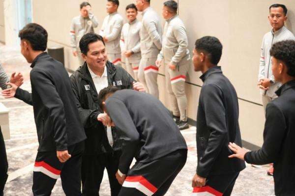 Lepas Timnas Indonesia U-17, Erick Thohir Ingin Garuda Asia Lolos Fase Grup Piala Asia U-17 2025 Lepas Timnas Indonesia U-17, Erick Thohir Ingin Garuda Asia Lolos Fase Grup Piala Asia U-17 2025