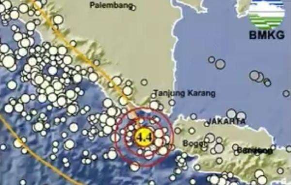 Gempa Hari Ini M 4,4 Guncang Sumur Banten, Berpusat di Laut Gempa Hari Ini M 4,4 Guncang Sumur Banten, Berpusat di Laut
