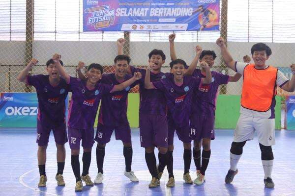 Hasil Final Okezone Fun Futsal 2025: SMAN 1 Parung Juara! Hasil Final Okezone Fun Futsal 2025: SMAN 1 Parung Juara!