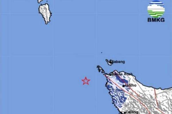 Gempa Terkini M4,5 Guncang Sabang, Terasa Cukup Kuat di Aceh Besar Gempa Terkini M4,5 Guncang Sabang, Terasa Cukup Kuat di Aceh Besar
