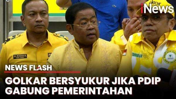 Soal Peluang PDIP Gabung Pemerintahan, Golkar: Kalau Bersama-sama Alhamdulillah Soal Peluang PDIP Gabung Pemerintahan, Golkar: Kalau Bersama-sama Alhamdulillah