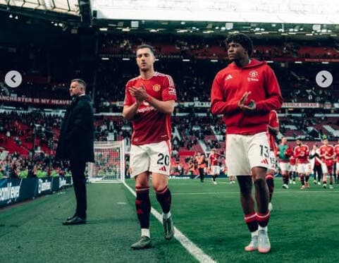 Hasil Liga Inggris: Manchester United Selamat dari Degradasi, Leicester City Turun ke Championship Hasil Liga Inggris: Manchester United Selamat dari Degradasi, Leicester City Turun ke Championship