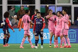 Hasil New England vs Inter Miami di MLS 2024: Lionel Messi Cetak Brace, The Herons Menang Telak 4-1