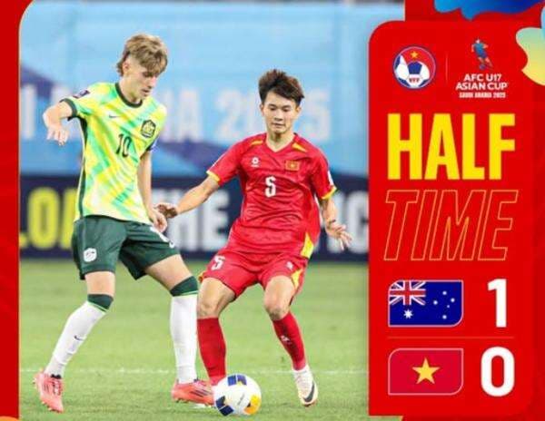 Hasil Babak Pertama Timnas Australia U-17 vs Vietnam U-17 di Piala Asia U-17 2025: Young Socceroos Unggul 1-0! Hasil Babak Pertama Timnas Australia U-17 vs Vietnam U-17 di Piala Asia U-17 2025: Young Socceroos Unggul 1-0!