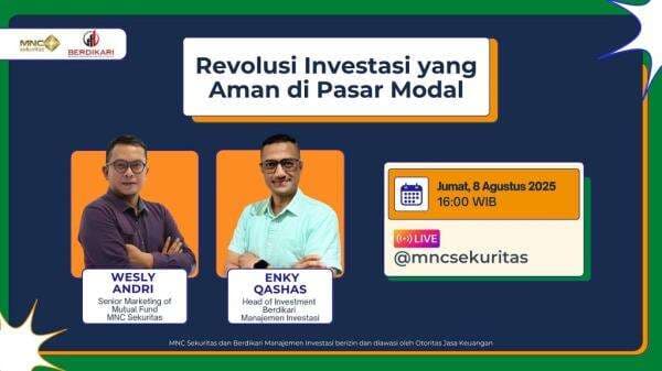 Saksikan IG Live MNC Sekuritas Sore Ini: Investasi, Gas atau Rem? bersama Victoria MI Saksikan IG Live MNC Sekuritas Sore Ini: Investasi, Gas atau Rem? bersama Victoria MI