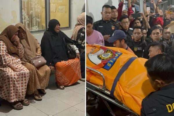 Isak Tangis Keluarga Sambut Jenazah 3 Polisi yang Gugur saat Gerebek Judi Sabung Ayam Isak Tangis Keluarga Sambut Jenazah 3 Polisi yang Gugur saat Gerebek Judi Sabung Ayam