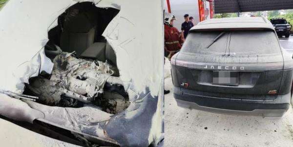 Jaecoo J7 Hangus Terbakar Gara-Gara Pemasangan Dashcam Aftermarket Jaecoo J7 Hangus Terbakar Gara-Gara Pemasangan Dashcam Aftermarket