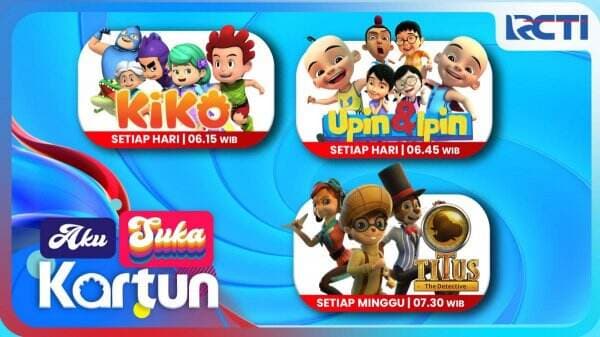 Serunya Pagi Hari Ditemani Kartun Terfavorit: Kiko, Upin & Ipin dan Detektif Titus hanya di RCTI Serunya Pagi Hari Ditemani Kartun Terfavorit: Kiko, Upin & Ipin dan Detektif Titus hanya di RCTI