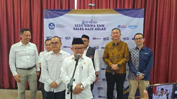 Gerakan 1.000 Siswa SMK Sales Naik Kelas, Mendikdasmen Ingin Tingkatkan Peminat Jurusan Marketing Gerakan 1.000 Siswa SMK Sales Naik Kelas, Mendikdasmen Ingin Tingkatkan Peminat Jurusan Marketing