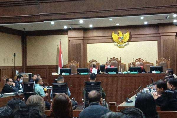 Kesaksian dan BAP Berbeda, Saksi Rahmat Setiawan Tonidaya Dicecar Pertemuan Wahyu dan Hasto di KPU Kesaksian dan BAP Berbeda, Saksi Rahmat Setiawan Tonidaya Dicecar Pertemuan Wahyu dan Hasto di KPU