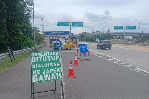 Lalu Lintas Padat, Tol MBZ Berlakukan Buka Tutup Situasional Lalu Lintas Padat, Tol MBZ Berlakukan Buka Tutup Situasional