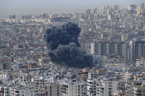 Langgar Gencatan Senjata Lebanon, Israel Bom Gedung di Beirut Langgar Gencatan Senjata Lebanon, Israel Bom Gedung di Beirut