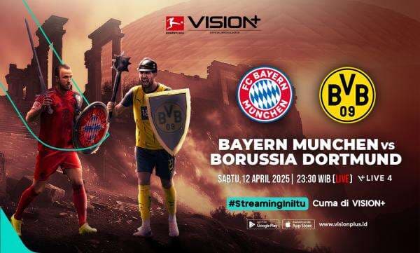 Link Live Streaming Bayern Munchen vs Borussia Dortmund Malam Ini Link Live Streaming Bayern Munchen vs Borussia Dortmund Malam Ini