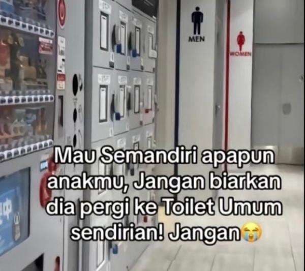 Marak Aksi Paedofil Sasar Anak ke Toilet Umum Sendirian, Orangtua Diminta Lebih Waspada! Marak Aksi Paedofil Sasar Anak ke Toilet Umum Sendirian, Orangtua Diminta Lebih Waspada!