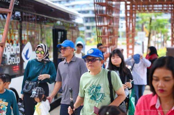 IKN Dibanjiri Pengunjung saat Libur Lebaran, Lahan Parkir di Rest Area Terbatas IKN Dibanjiri Pengunjung saat Libur Lebaran, Lahan Parkir di Rest Area Terbatas