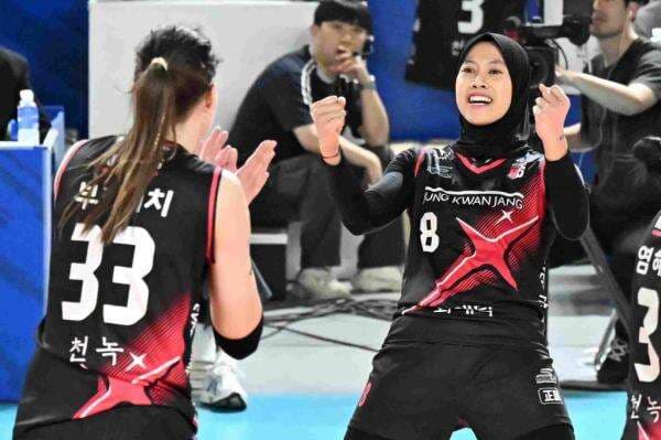 Reaksi Berkelas Megawati Hangestri usai Red Sparks Hajar Pink Spiders Reaksi Berkelas Megawati Hangestri usai Red Sparks Hajar Pink Spiders