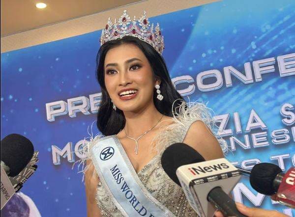 Miss Indonesia 2024 Monica Kezia Sembiring Siap Bawakan Tari Tortor di Miss World 2025 Miss Indonesia 2024 Monica Kezia Sembiring Siap Bawakan Tari Tortor di Miss World 2025