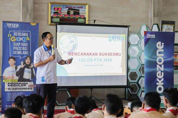 Serunya Okezone Goes to School di SMA PGRI 24, Kenalkan Tryout UTBK 2025 Serunya Okezone Goes to School di SMA PGRI 24, Kenalkan Tryout UTBK 2025