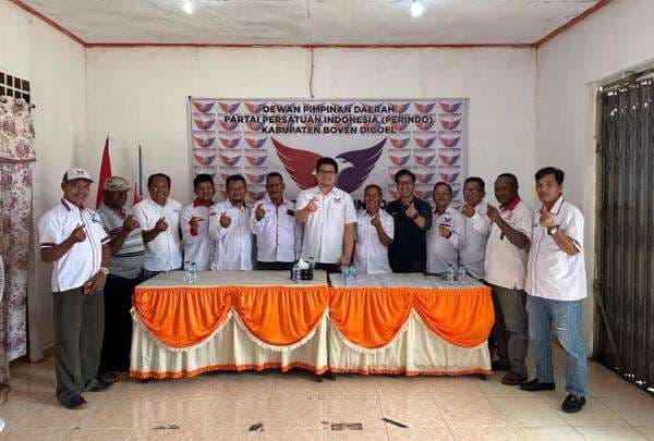 Perindo Minta Seluruh Pengurus di Boven Digoel Rapatkan Barisan Perindo Minta Seluruh Pengurus di Boven Digoel Rapatkan Barisan