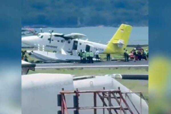Pesawat Airfast Alami Kendala saat Mendarat di Bandara Ngurah Rai Bali, 31 Penerbangan Terdampak Pesawat Airfast Alami Kendala saat Mendarat di Bandara Ngurah Rai Bali, 31 Penerbangan Terdampak