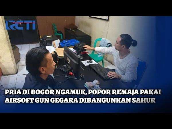 Terganggu Dibangunkan Sahur, Pria di Bogor Tembak Airsoft Gun dan Aniaya Pemuda Terganggu Dibangunkan Sahur, Pria di Bogor Tembak Airsoft Gun dan Aniaya Pemuda