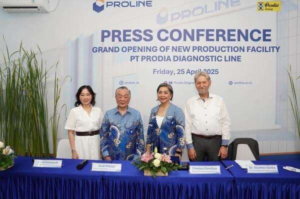 Pabrik Baru Proline Beroperasi, Genjot Produksi Alkes Prodia (PRDA) 4 Kali Lipat Pabrik Baru Proline Beroperasi, Genjot Produksi Alkes Prodia (PRDA) 4 Kali Lipat