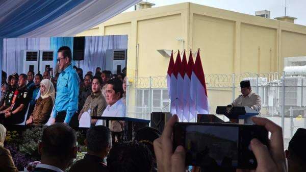 Resmikan Pabrik Emas Freeport, Prabowo Ceritakan Makna Angka 08 dalam Hidupnya Resmikan Pabrik Emas Freeport, Prabowo Ceritakan Makna Angka 08 dalam Hidupnya