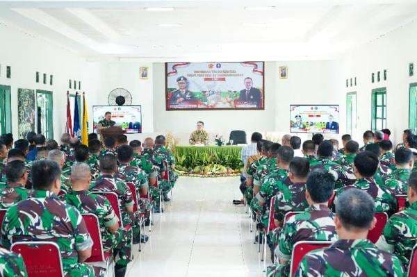 TNI Siap Gempur Krisis Pangan dengan Kompi Produksi TNI Siap Gempur Krisis Pangan dengan Kompi Produksi