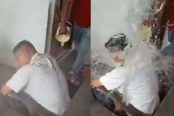 Video Viral Lurah di Gunungkidul Disiram Air oleh Debt Collector saat Tagih Utang Video Viral Lurah di Gunungkidul Disiram Air oleh Debt Collector saat Tagih Utang